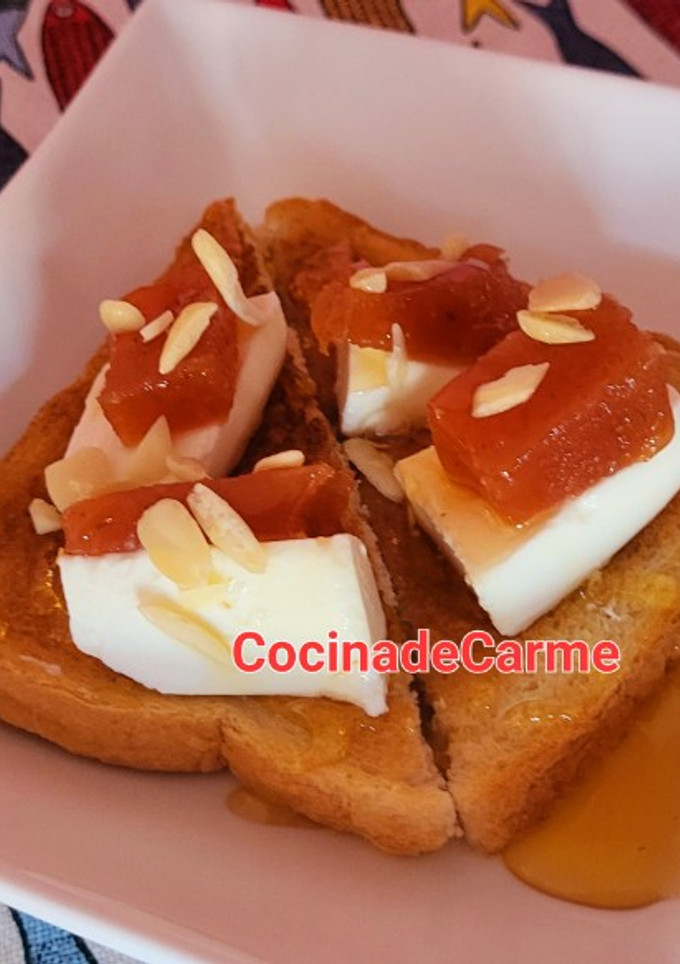 Una foto de Tostadas para golosos