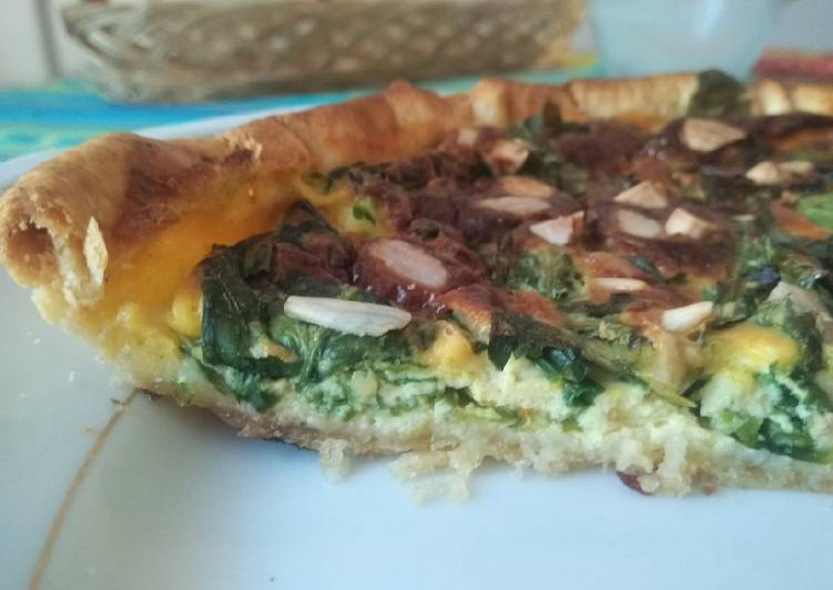 Recette de Favoris Quiche aux herbes