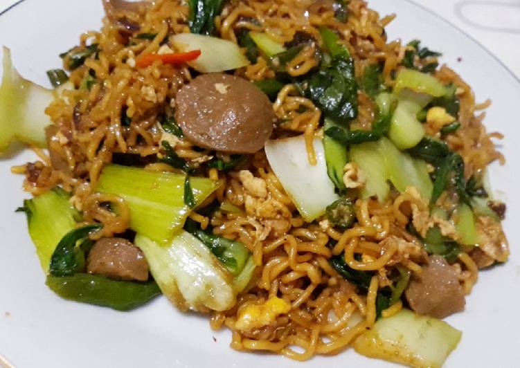 Resep Mie goreng dengan sayuran, Enak Banget