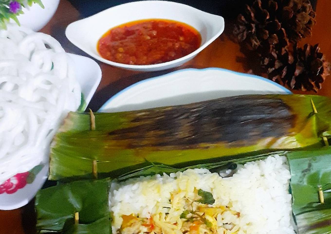 Nasi Bakar Ayam Kemangi
