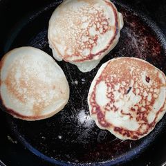 A picture of Mini pancakes #themechallenge.