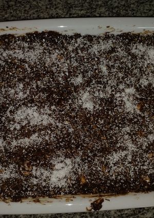 Una foto de Turrón de avena chocolate y maní