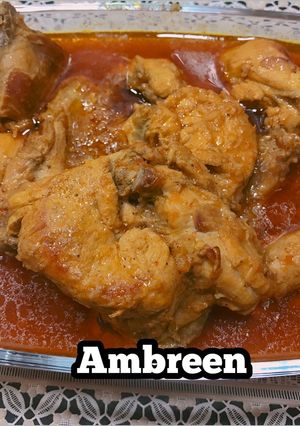 A picture of Chicken Ka Salan 😋.