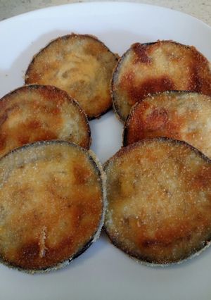 A picture of Crispy aubergine.