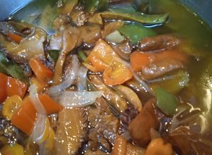 Una foto de Hongos en escabeche