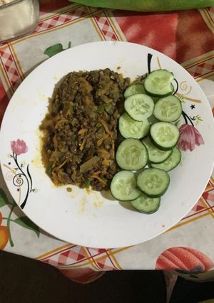 Una foto de Salsa de lenteja