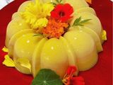Tropical Jackfruit agar-agar pudding