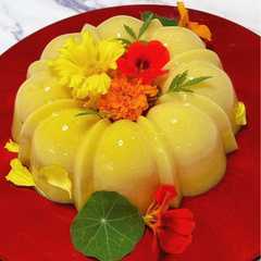 รูปของ Tropical Jackfruit agar-agar pudding