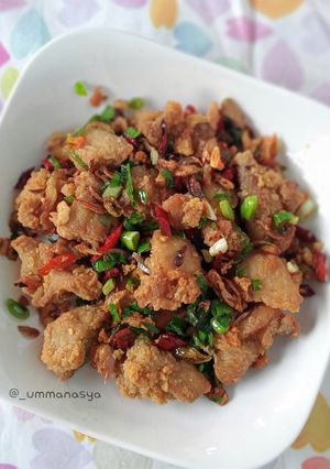 Foto resep Ayam Lada Garam enak super gercep