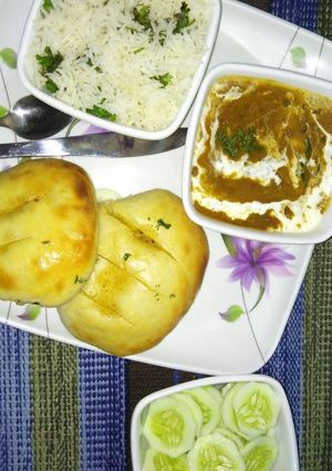 A picture of Pav bhaji.