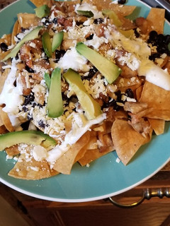 Una foto de Nachos de Pollo