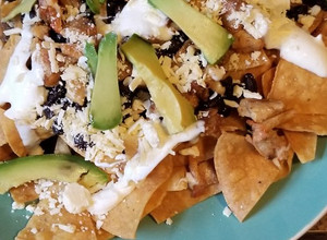 Una foto de Nachos de Pollo
