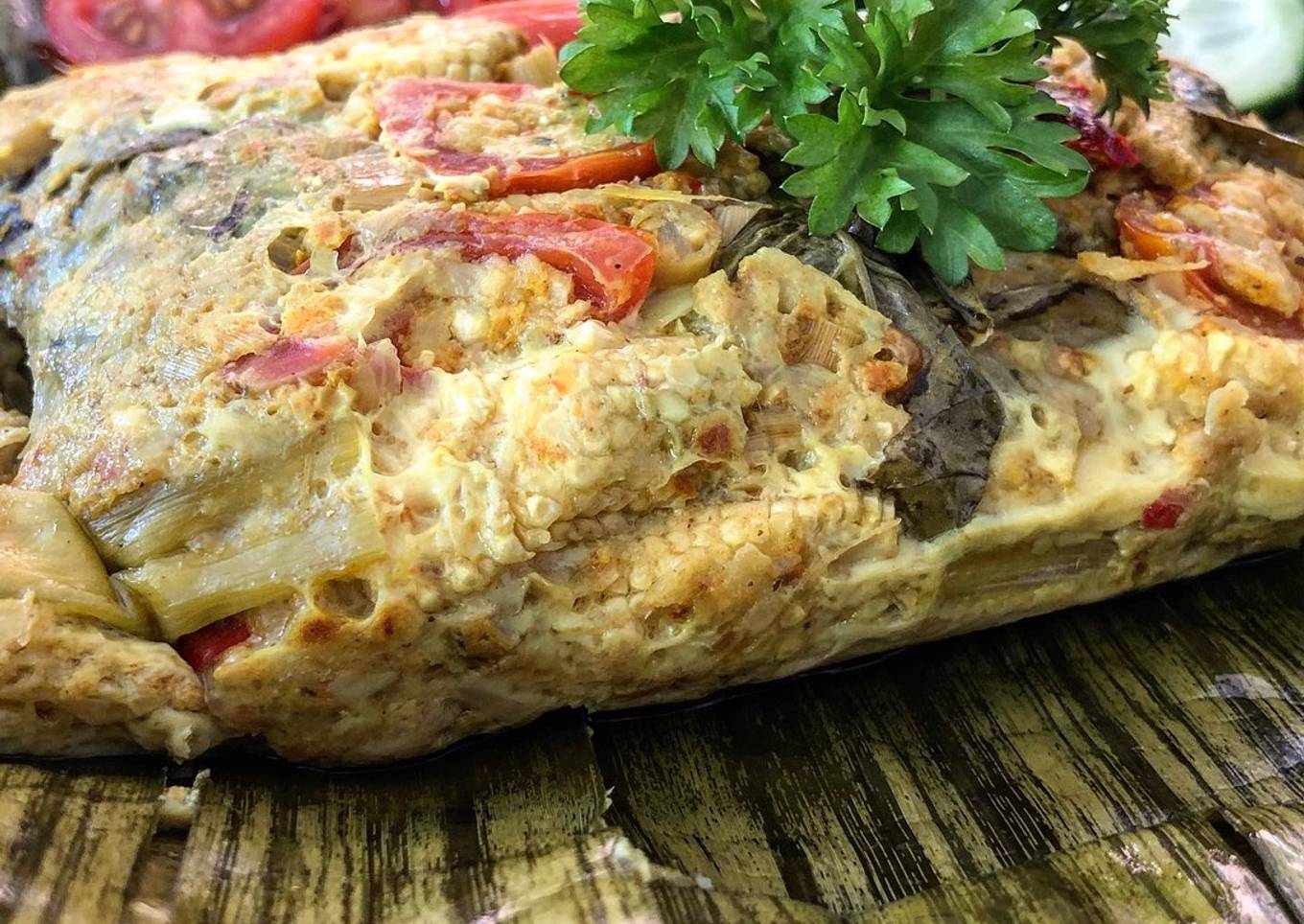 Pepes Ikan Cod - Steamed Cod