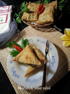 Foto resep Martabak telur mini (tepung beras)