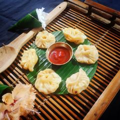 Vegetable momos A picture of Vegetable momos.