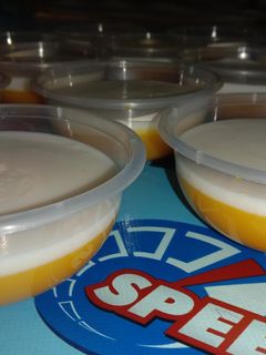 Foto resep Puding labu kuning with vla