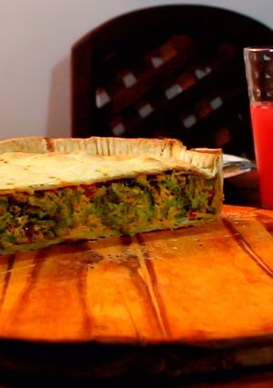 Una foto de Tarta de brócoli