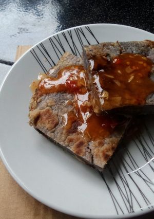 Foto resep Getuk Ubi panggang sambal bangkok