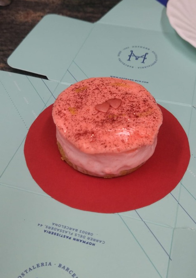 Una foto de Mousse de Fresa