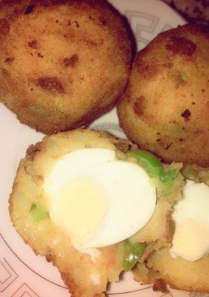 Potato croquettes ainihin hoton girkin