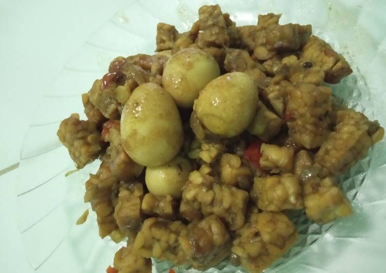 Oseng tempe puyuh