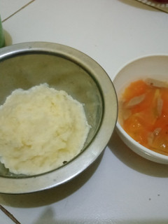 Foto resep Mashed potato with tomato soup super simple
