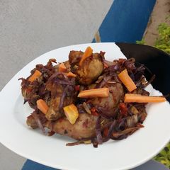 A picture of Pepper chicken.