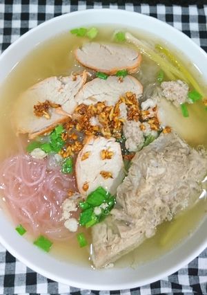 Hình của món Hủ tiếu cần thơ.