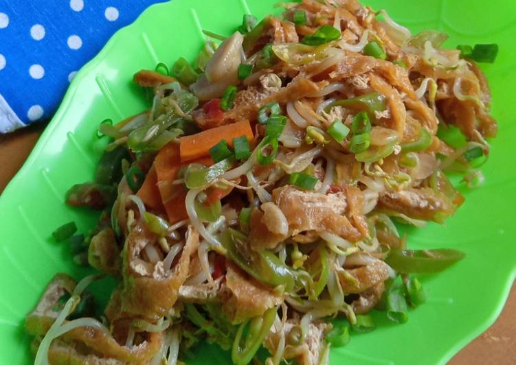 Resep Oseng Buto (Buncis Tahu Taoge Wortel) Jadi, tidak cukup satu