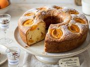 Una foto di torta albicocche