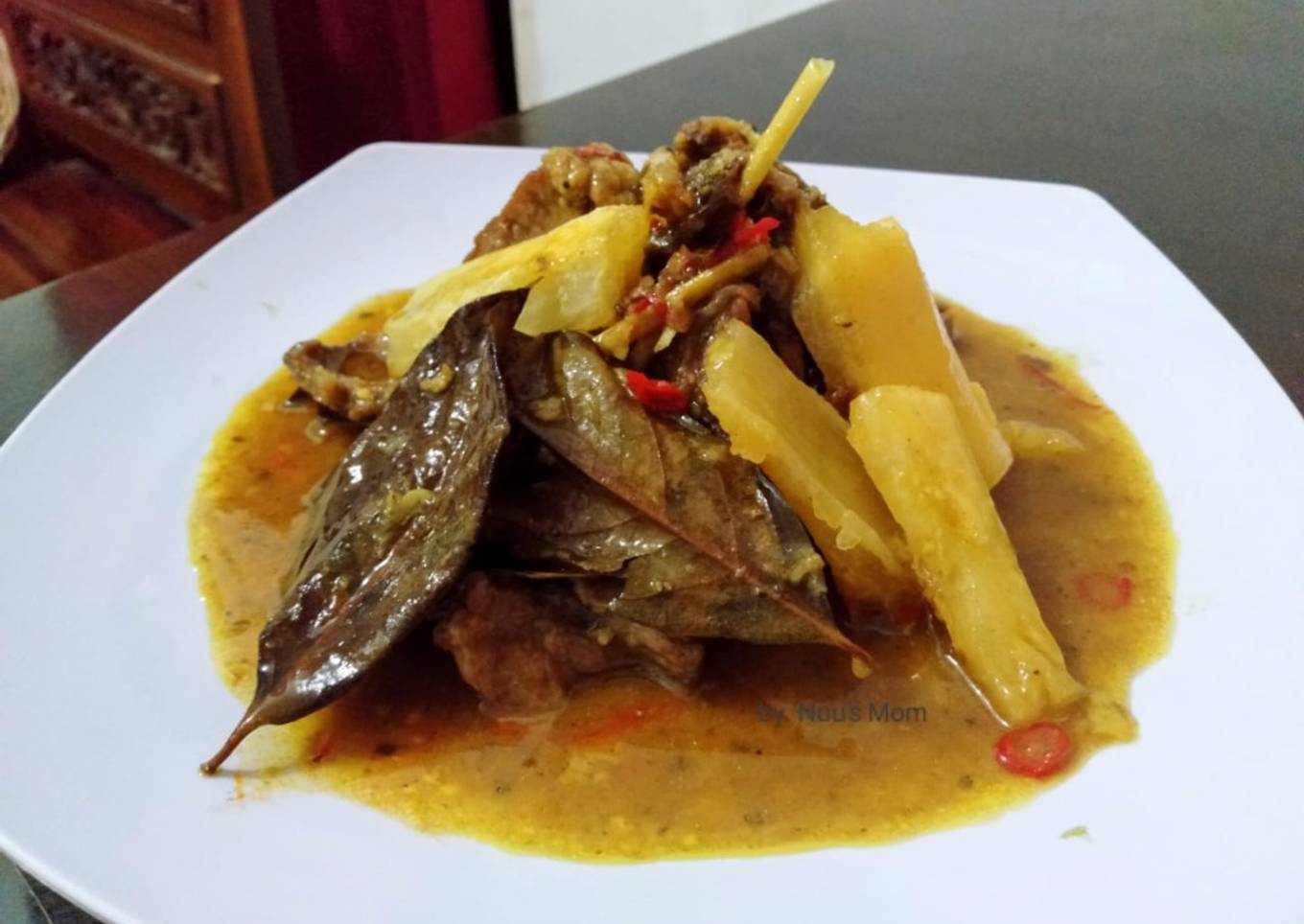 Sapi Singkong Kuah Rica