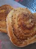 Roles rellenos queso doble crema