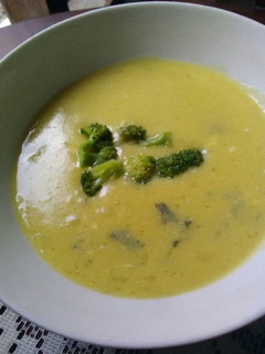 Foto resep Sup jagung brokoli
