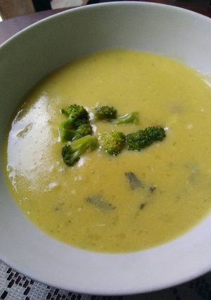 Foto resep Sup jagung brokoli