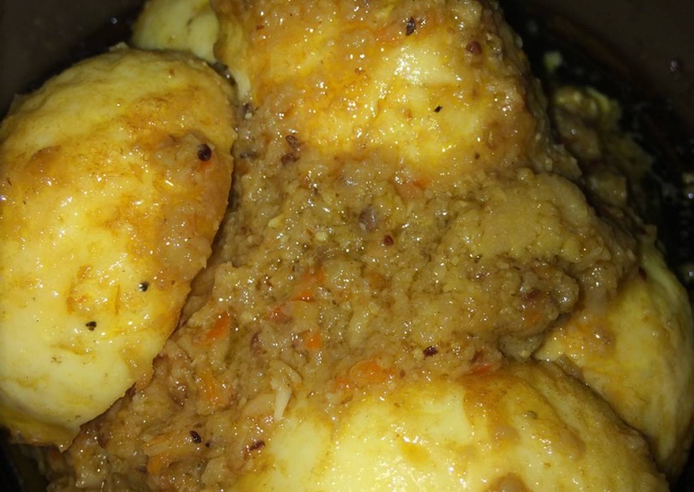 Telur ayam rica rica alakadar