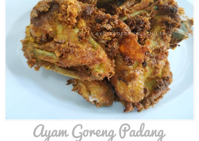 Ayam goreng telur (padang)