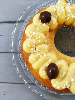 Una foto de Rosca de Pascua (Sin Tacc) 🟡🐰
