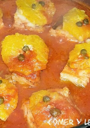 Foto principal de Bacalao con naranjas y alcaparras