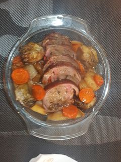 Una foto de Redondo de cerdo al horno