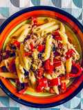 Insalata di pasta al tonno e peperone