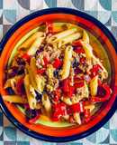 Tuna and Bell Pepper Pasta Salad