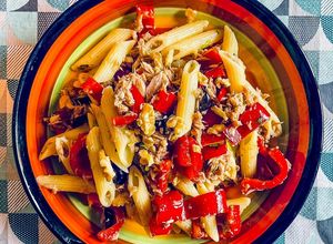 Foto di Insalata di pasta al tonno e peperone