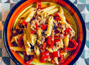 Foto di Insalata di pasta al tonno e peperone