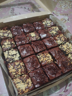 Foto resep Fudgy brownies shiny crust