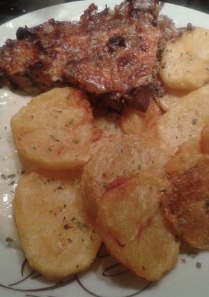 Csirkemájjal rakott csirkemell recept fotója