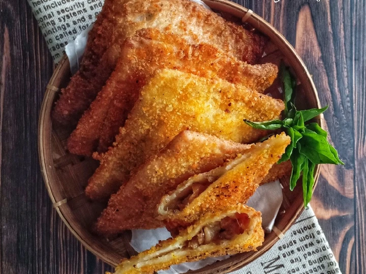 Langkah Mudah untuk Membuat Resep Roti Tawar Goreng Isi Rogut Ayam yang  Bikin Ketagihan Anti Ribet, Sempurna