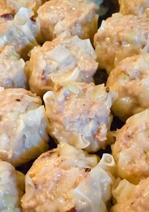 A picture of Super Easy and Delicious Pan-Fried Shumai.