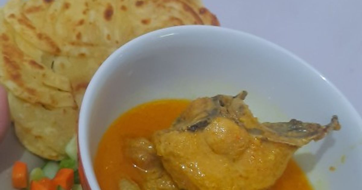 Resep Kari Ayam + Roti Canai oleh Galuh Rizki - Cookpad