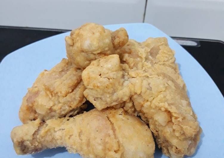 Cara Gampang Menyiapkan Crispy Fried Chicken yang Enak