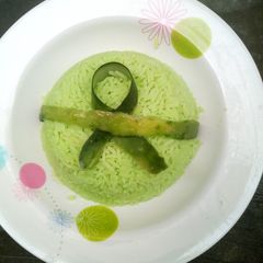 A picture of Green Rice.